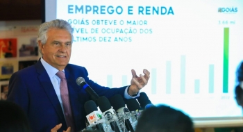 Gestão de Caiado é aprovada por 76% dos goianos